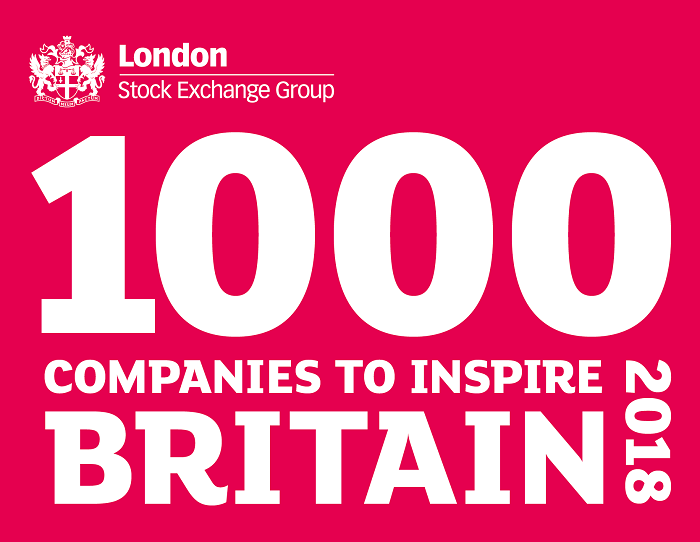 London Stock Exchange Group '1000 Companies to Inspire Britain'