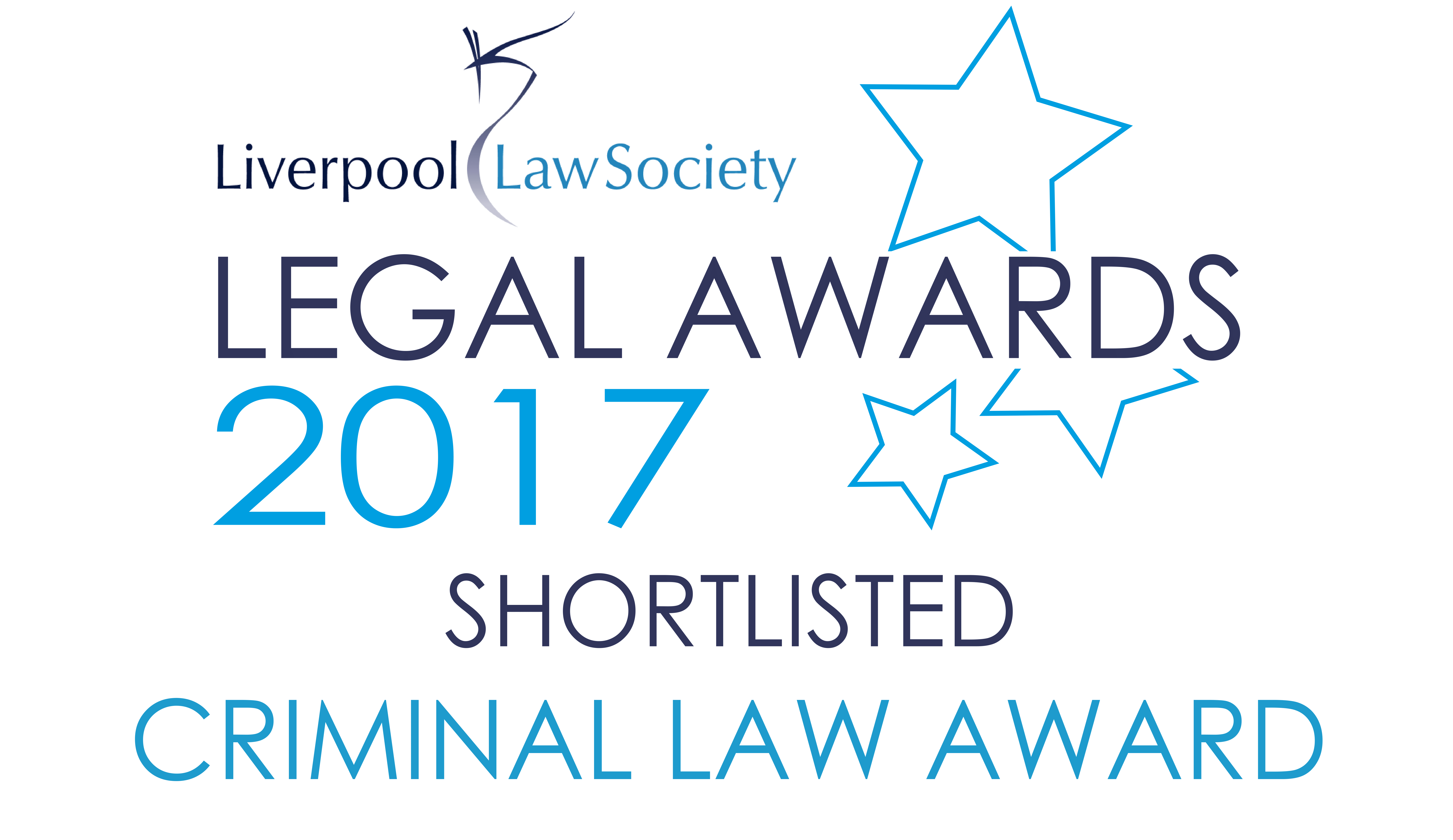 Liverpool Law Society 2017 - Shortlisted Criminal Law Award